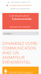 Mobile Screenshot of animateur-evenementiel.fr